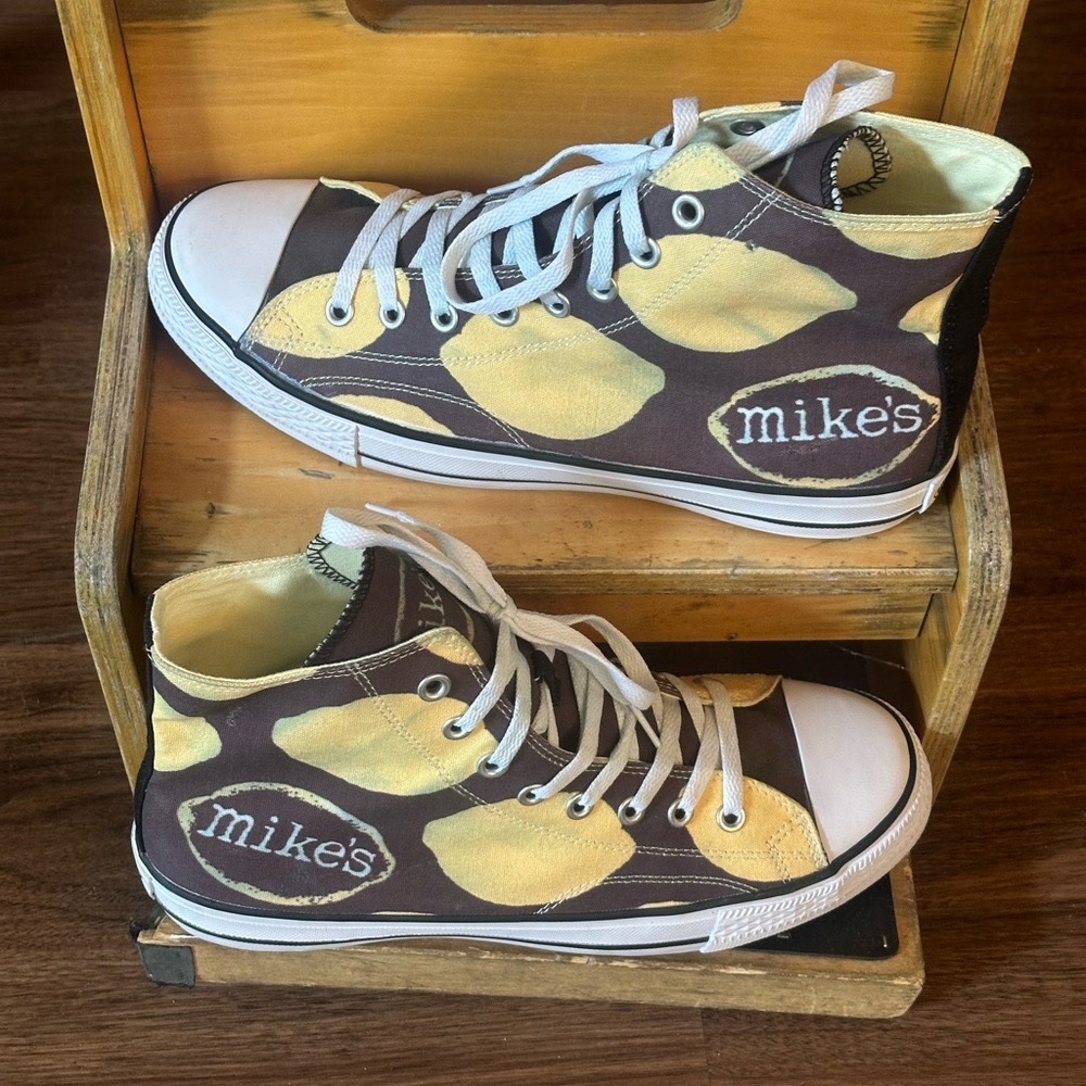 Mike’s Hard Lemonade Canvas Hightop Sneakers